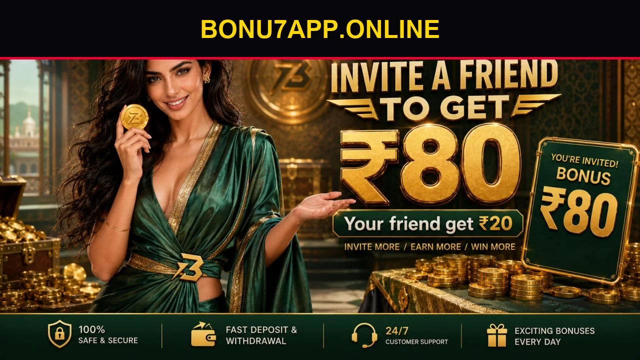 Supplied BONU7 referral promotion; values and terms are not independently verified.